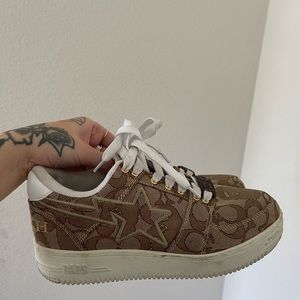 Bape x Coach Bapestas